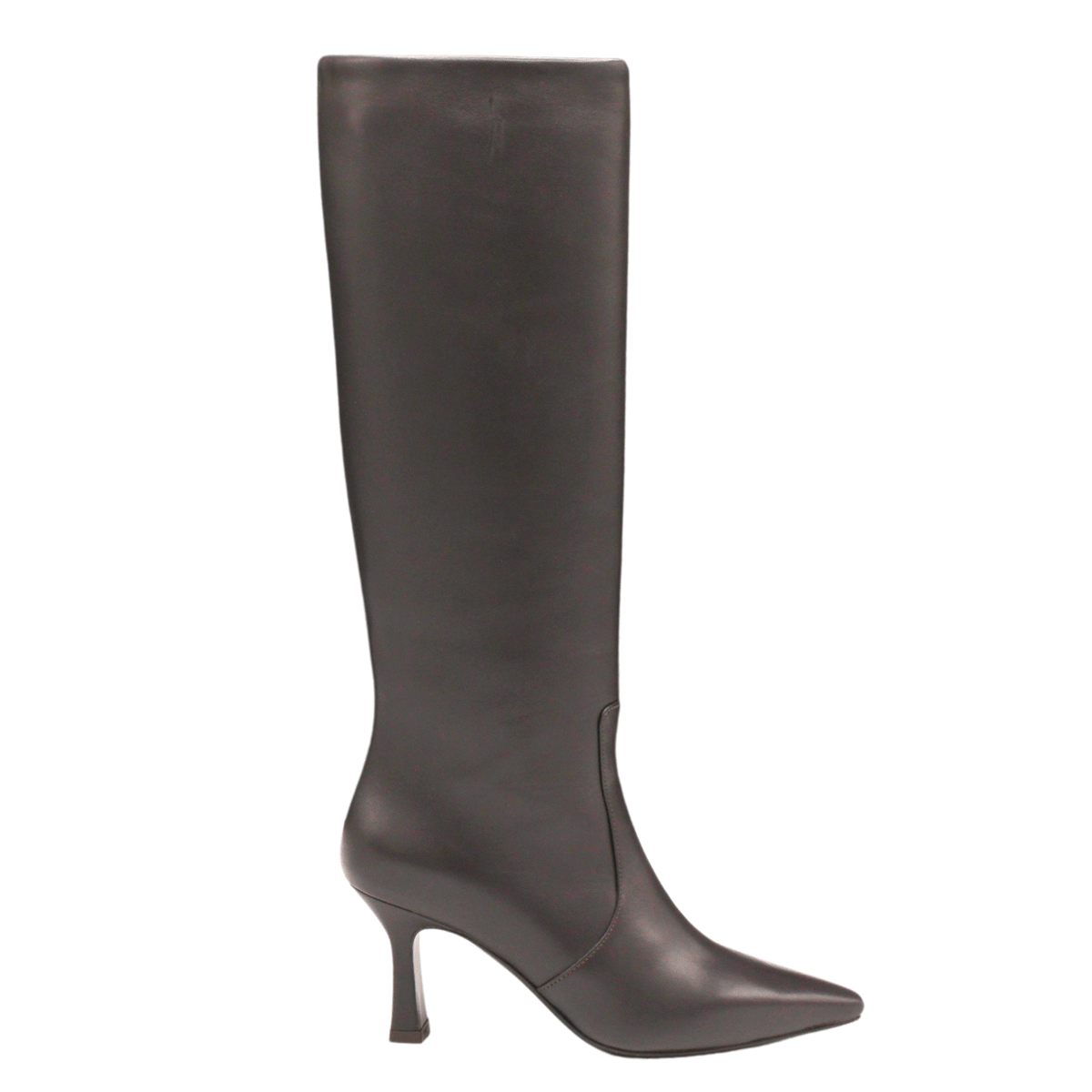 Anima SC406 Heeled Boot, brown leather – view 1
