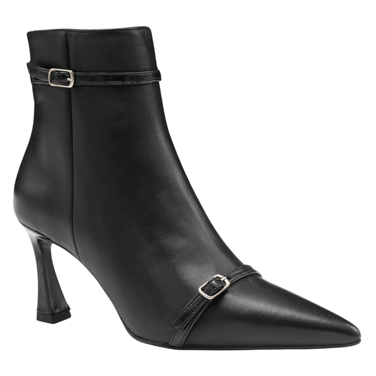 Enzo Di Martino Simone Heeled Bootie, black nappa – view 2