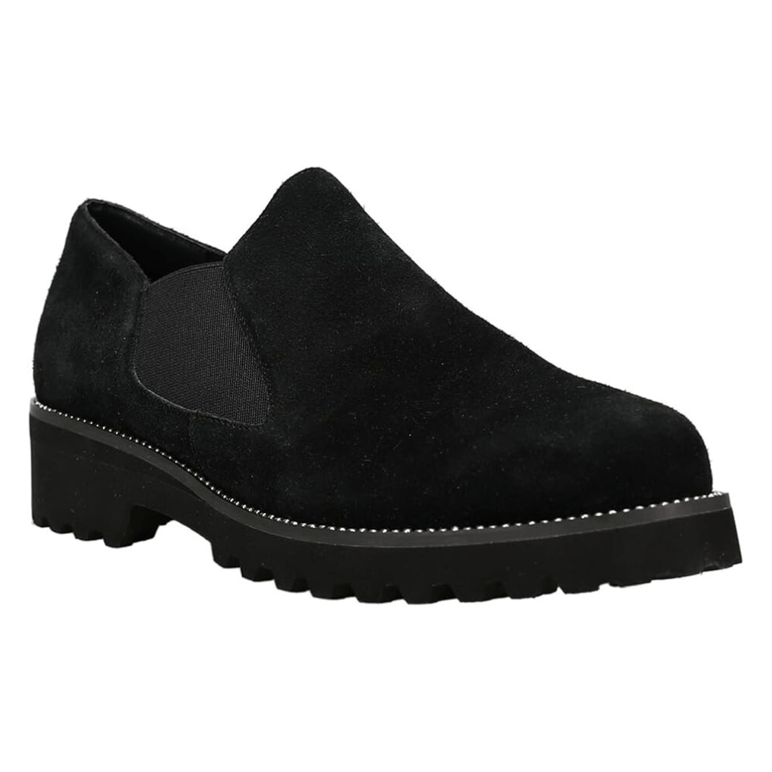 Priori Zivana Suede Loafer, Black – alternate view