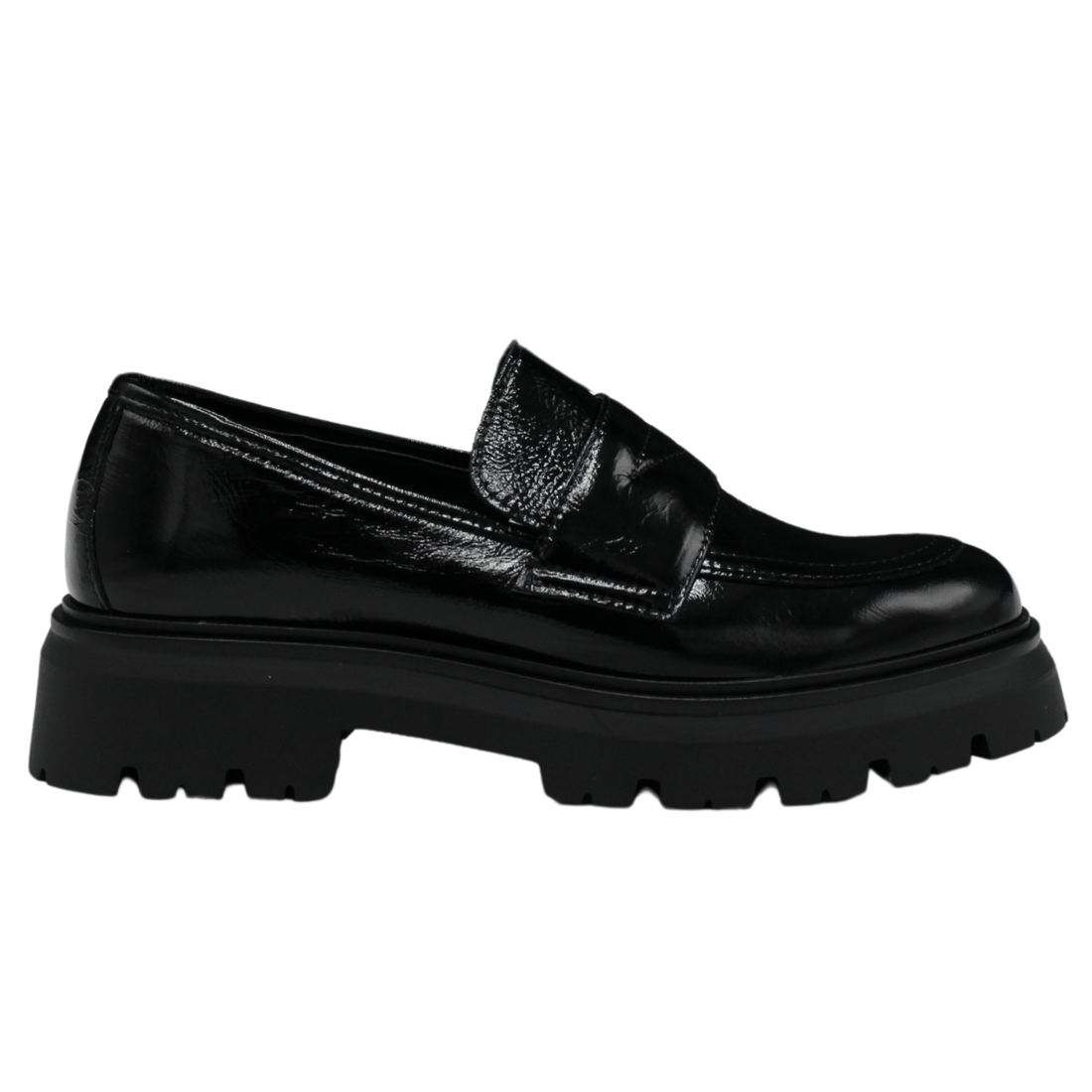 Gianluca Pisati Nina Loafer, Black Patent