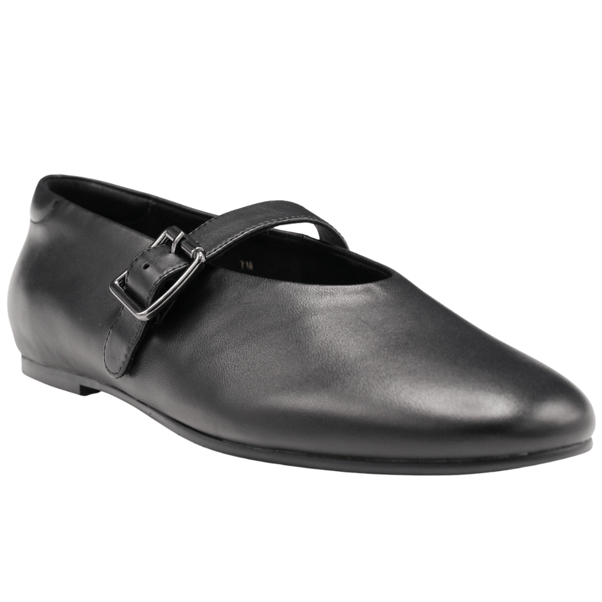 Priori Donna Mary Jane Flat, black nappa – view 2