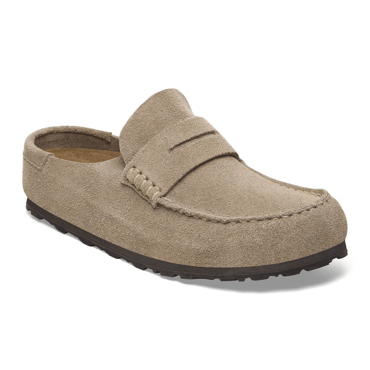 taupe suede