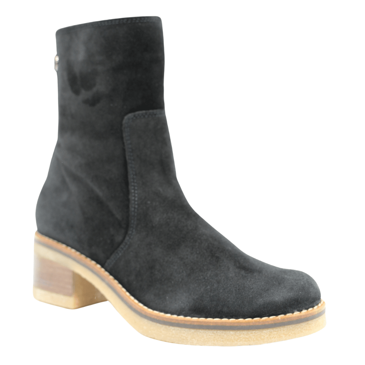 Porronet 4637 Suede Bootie, black suede – view 17