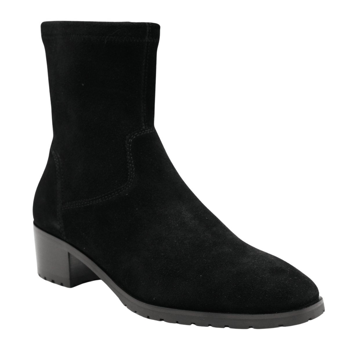 Priori Paris Suede Bootie, black suede – view 2