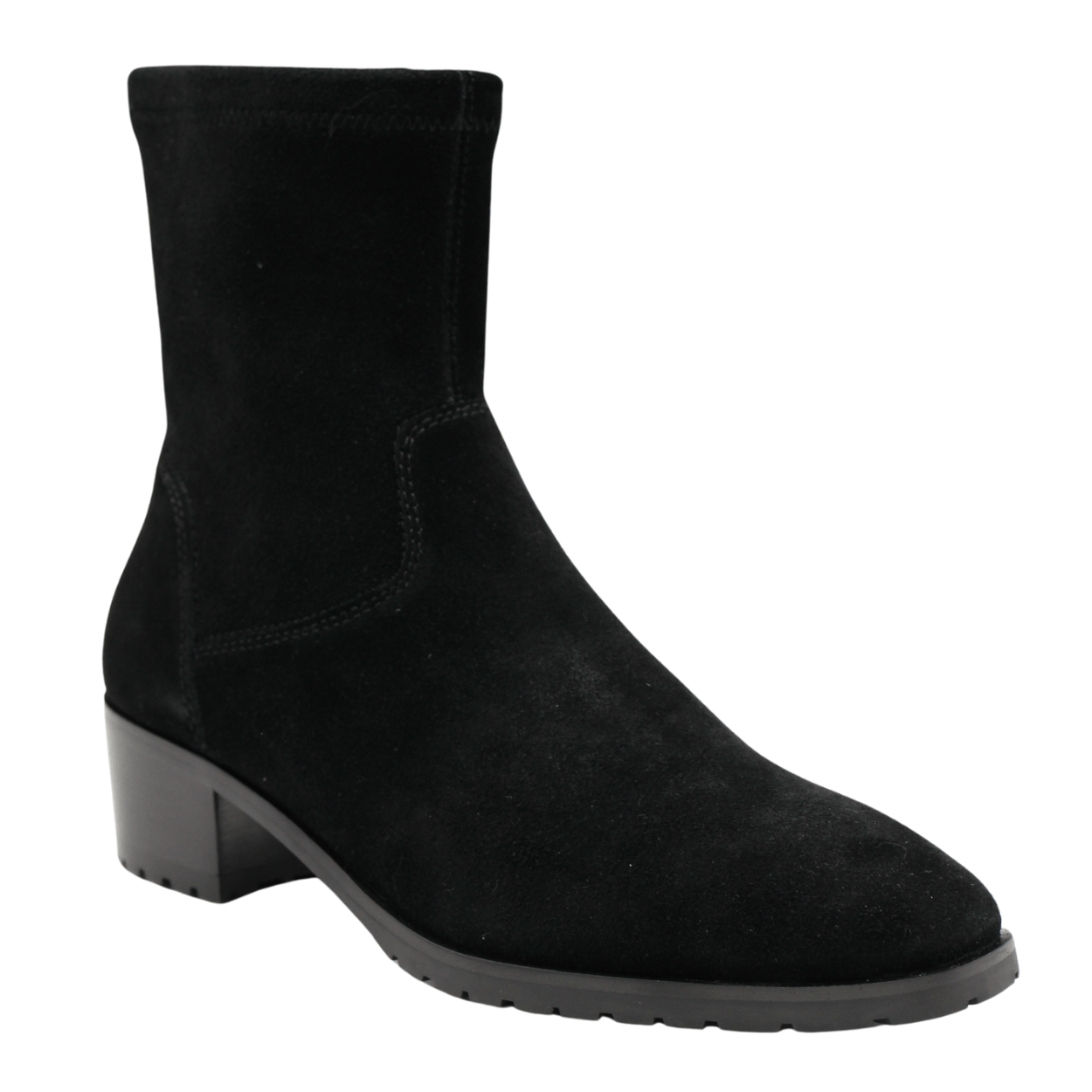 black suede