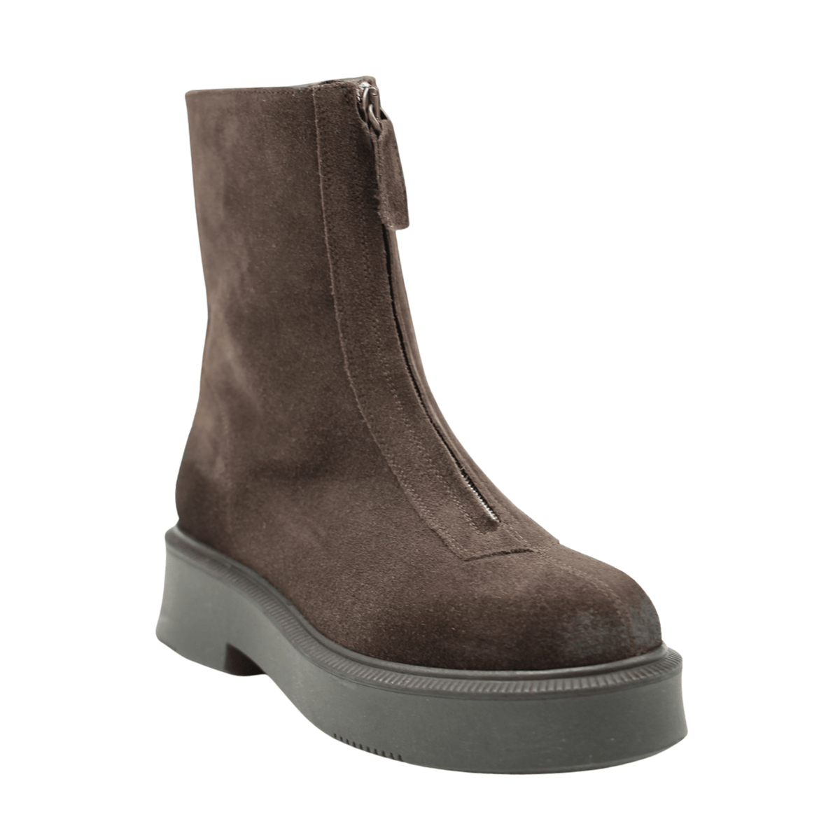 brown suede