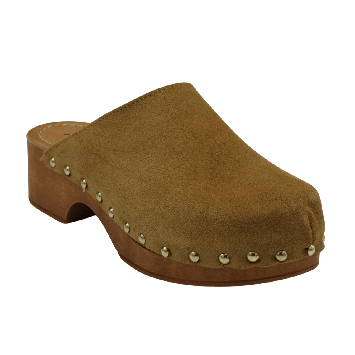 Axel Leslie Clog, camel suede – view 12