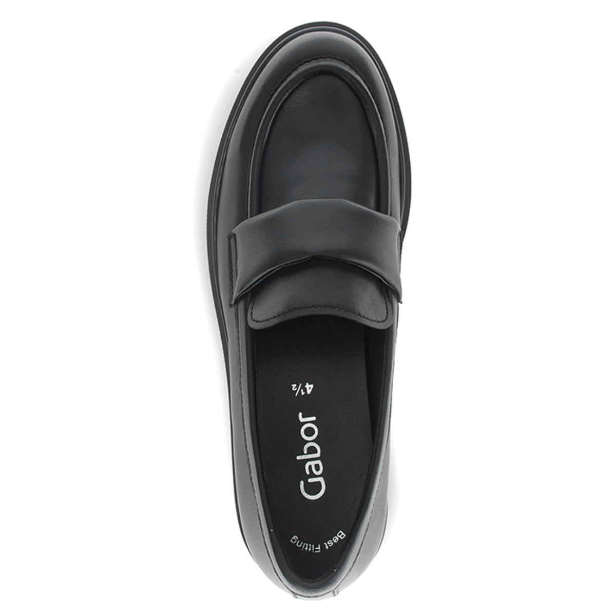 Gabor Lady Loafer, black leather – view 2