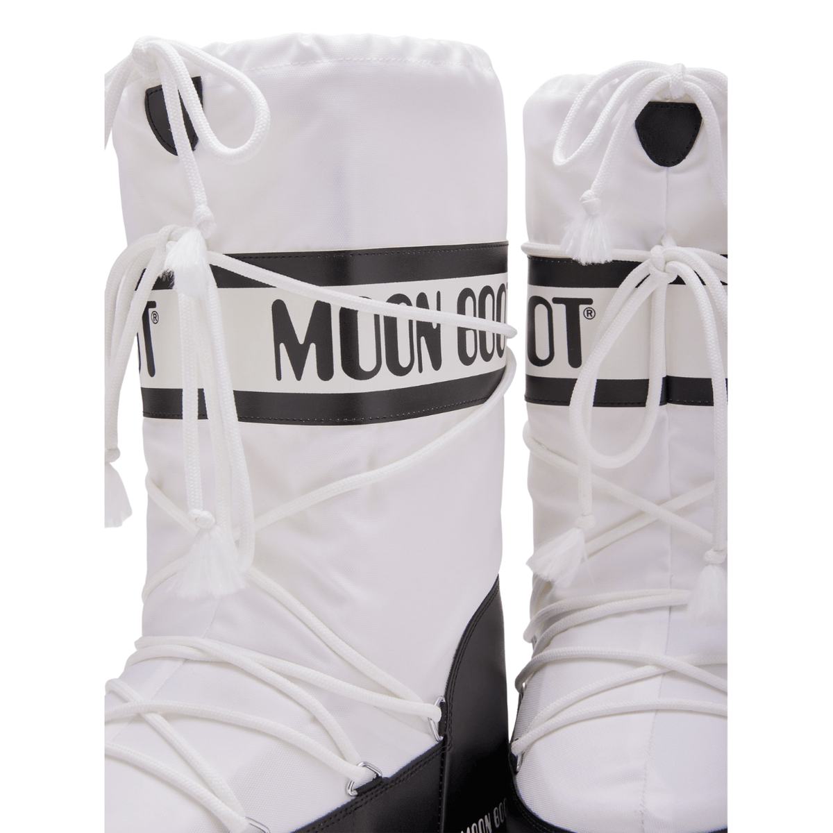 Moon Boot Icon Colorblock Nylon, black/white – view 3