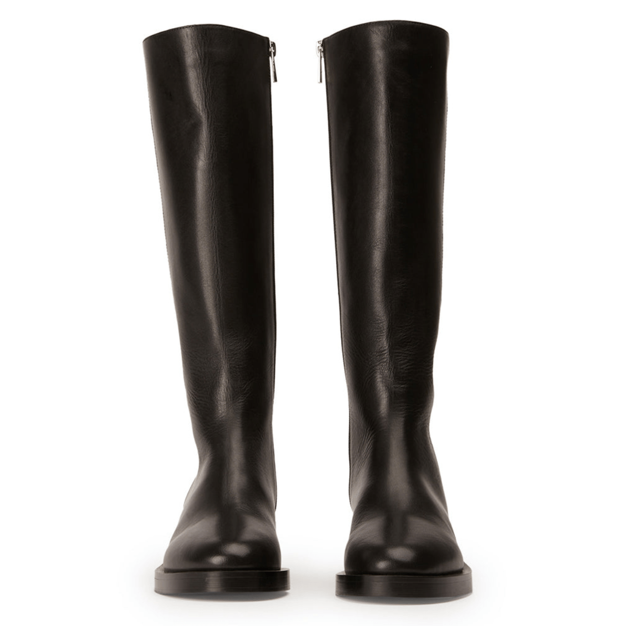 black leather