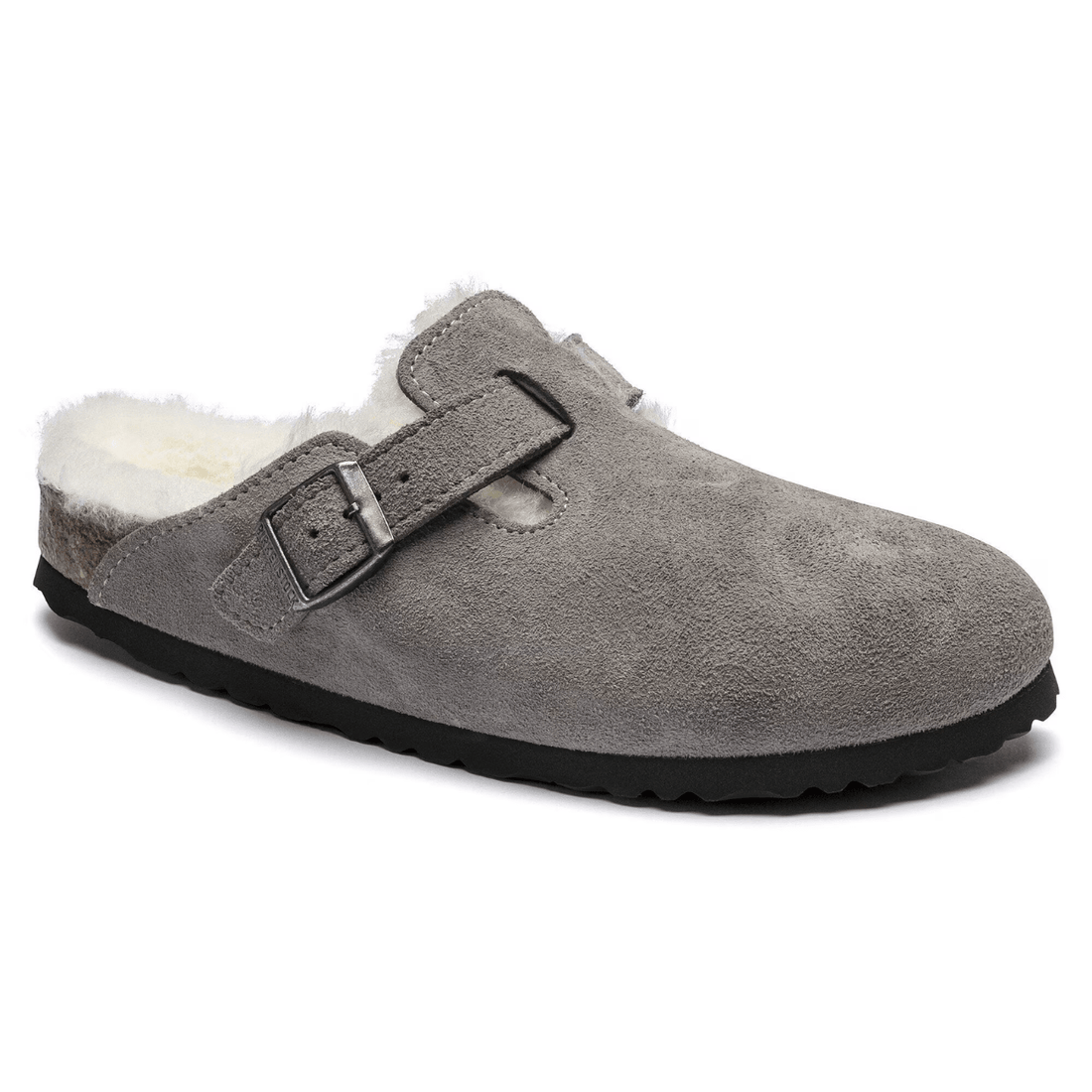Birkenstock Boston Shearling, Stone Coin – alternate view