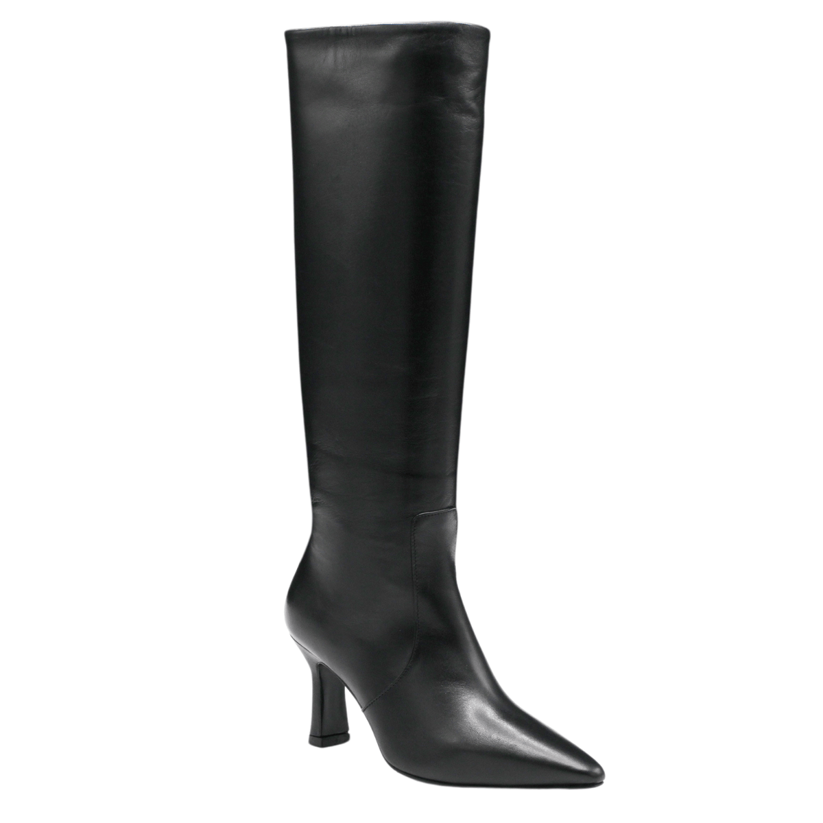 Anima SC406 Heeled Boot, black leather – view 3