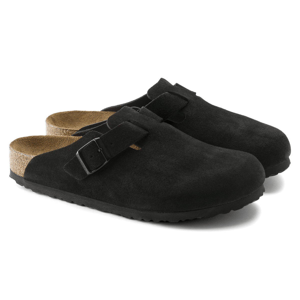 Birkenstock Boston Soft Footbed, black suede – view 11