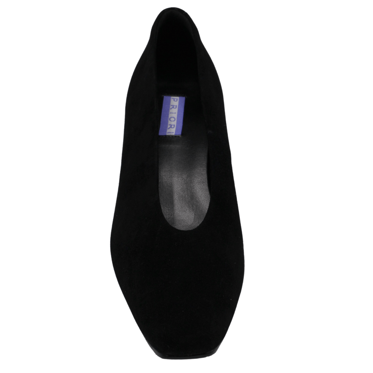 Priori Taylor Suede Pump, black suede – view 3