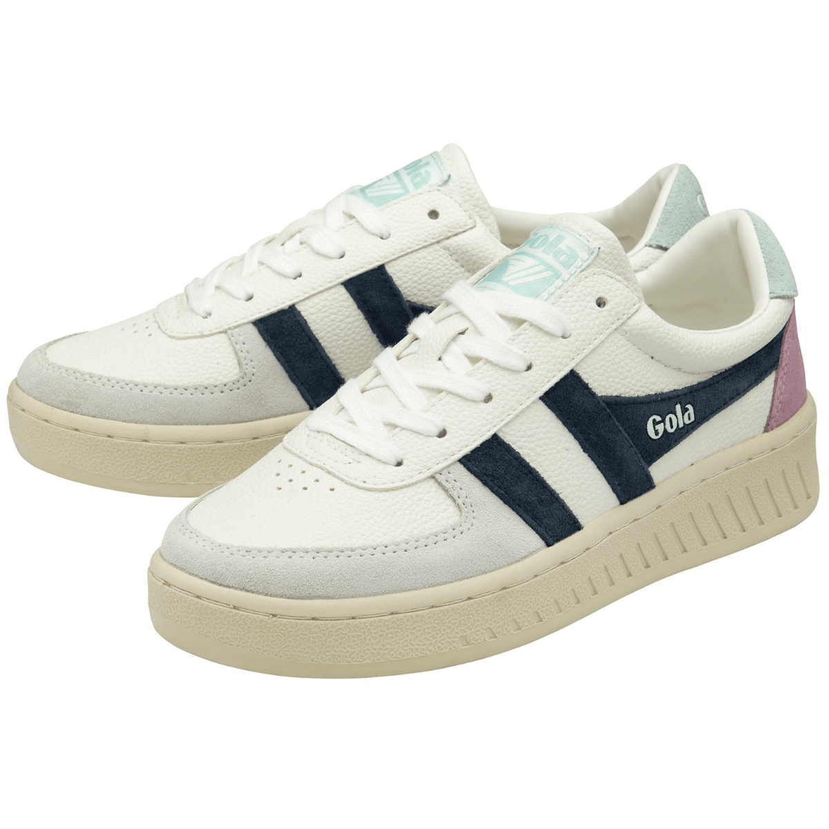 Gola Grand Slam Trident, White/Navy/Surf – view 3