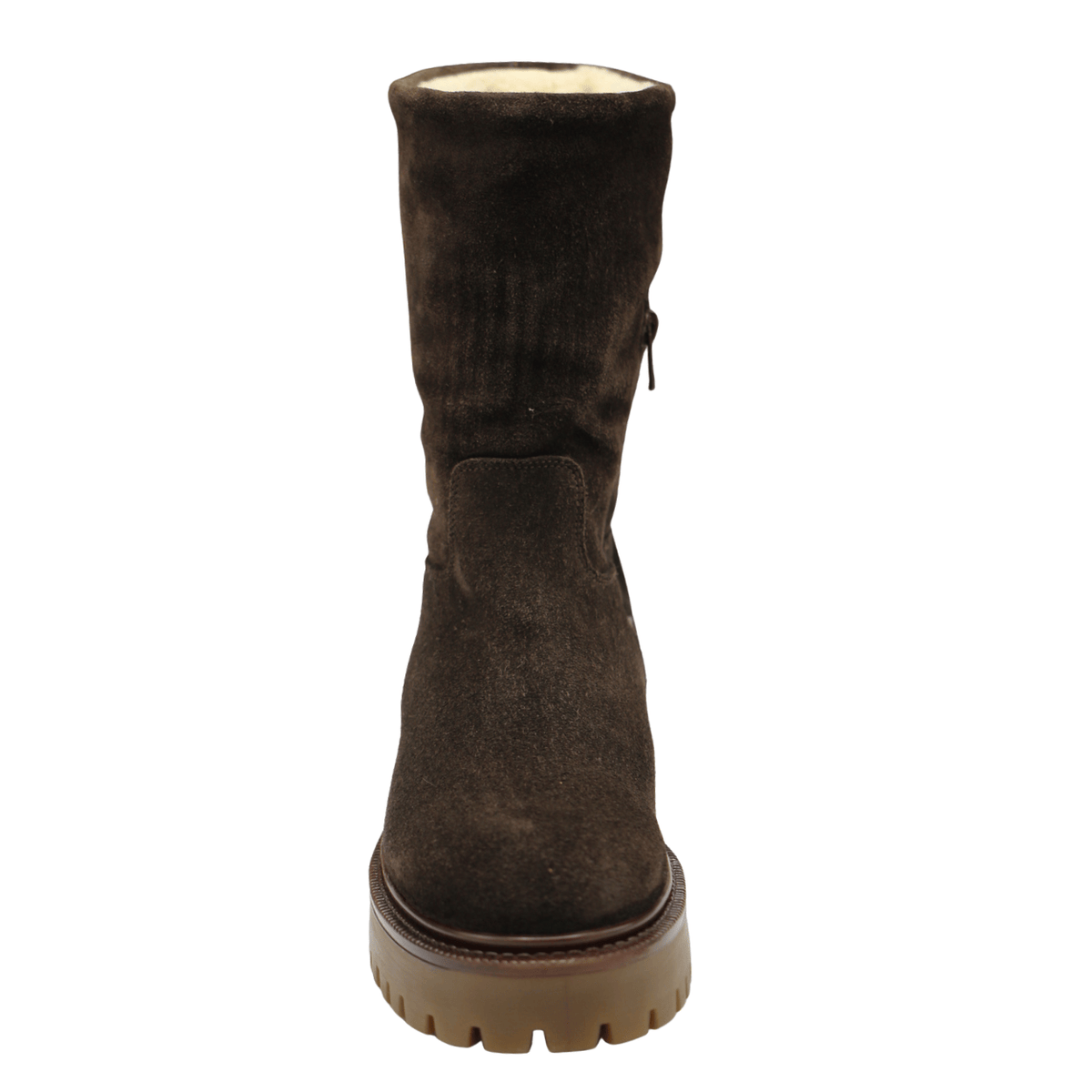 Delian Joy Flat Boot, amora suede – view 3