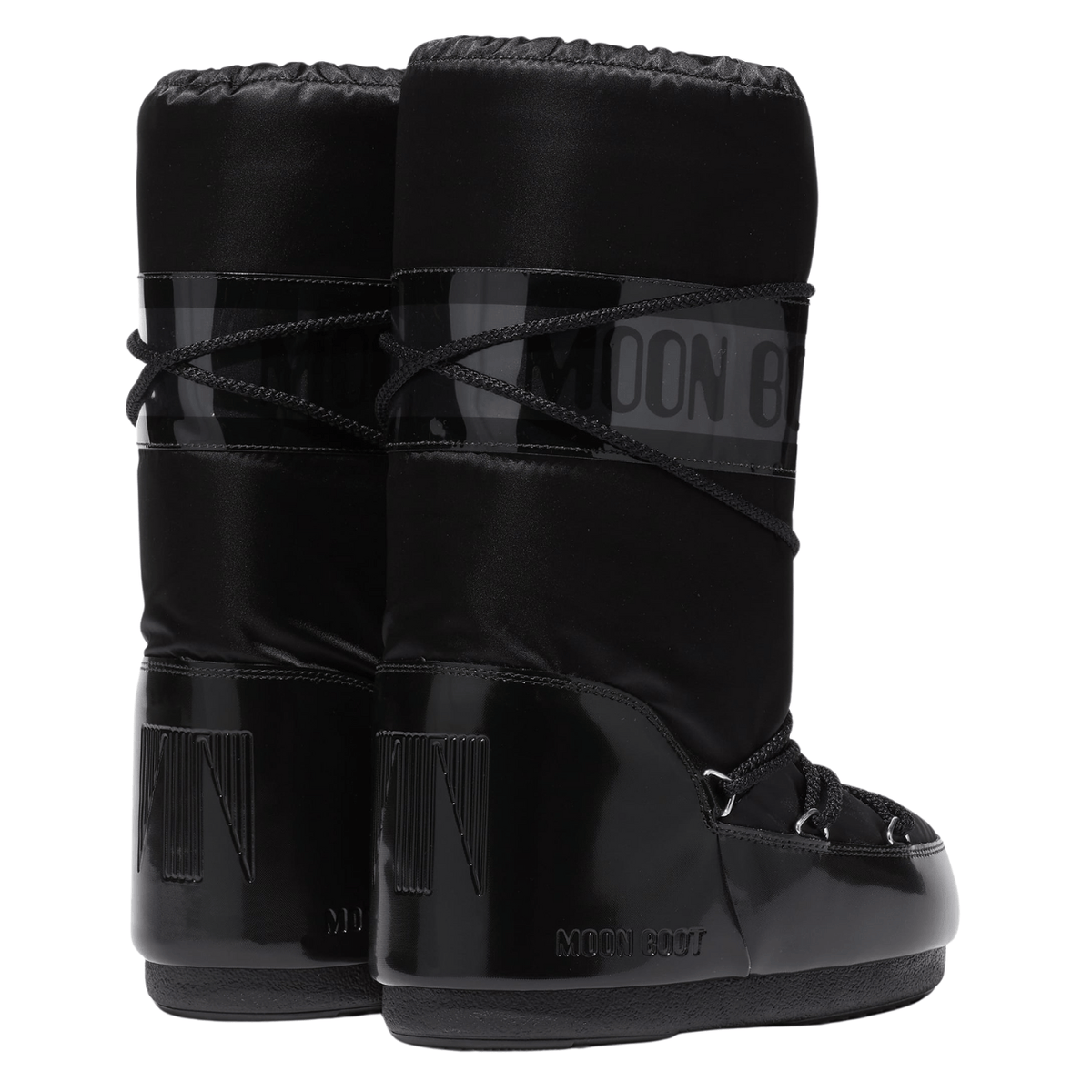 Moon Boot Icon Glance Satin, black – view 3
