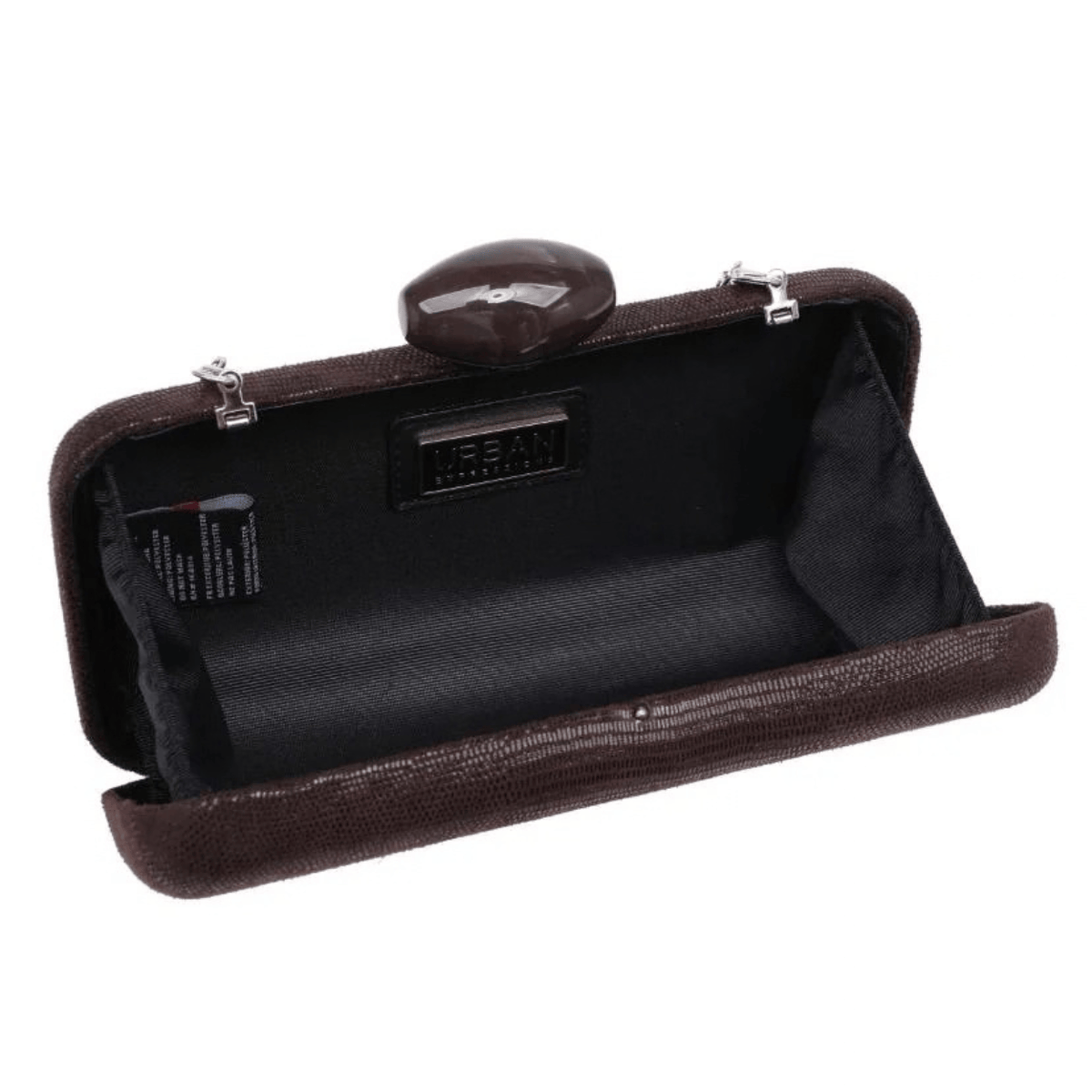 Urban Expressions Dustin Evening Bag, chocolate – view 4