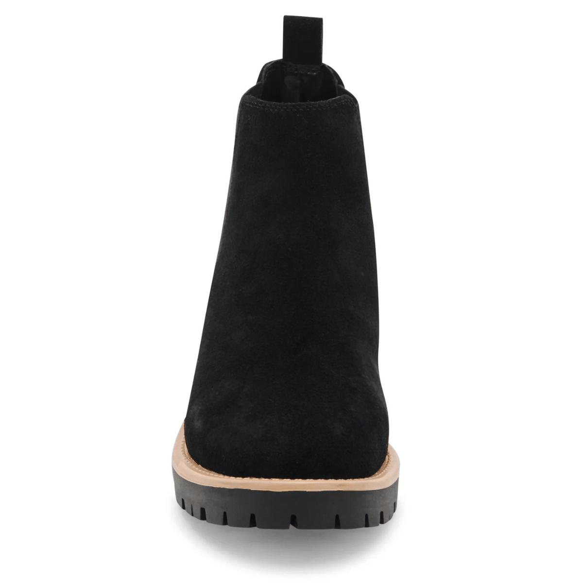 Blondo Mayes Chelsea Boot, black suede – view 4