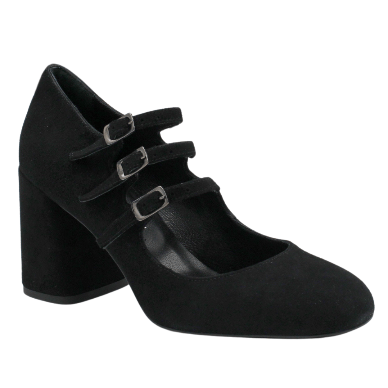 black suede