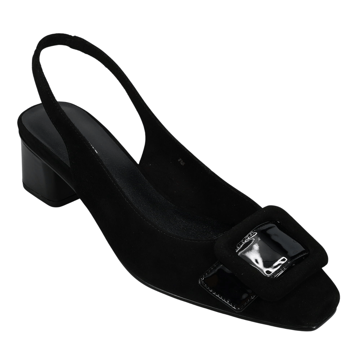 Priori Tequila Slingback Pump, black suede – view 4