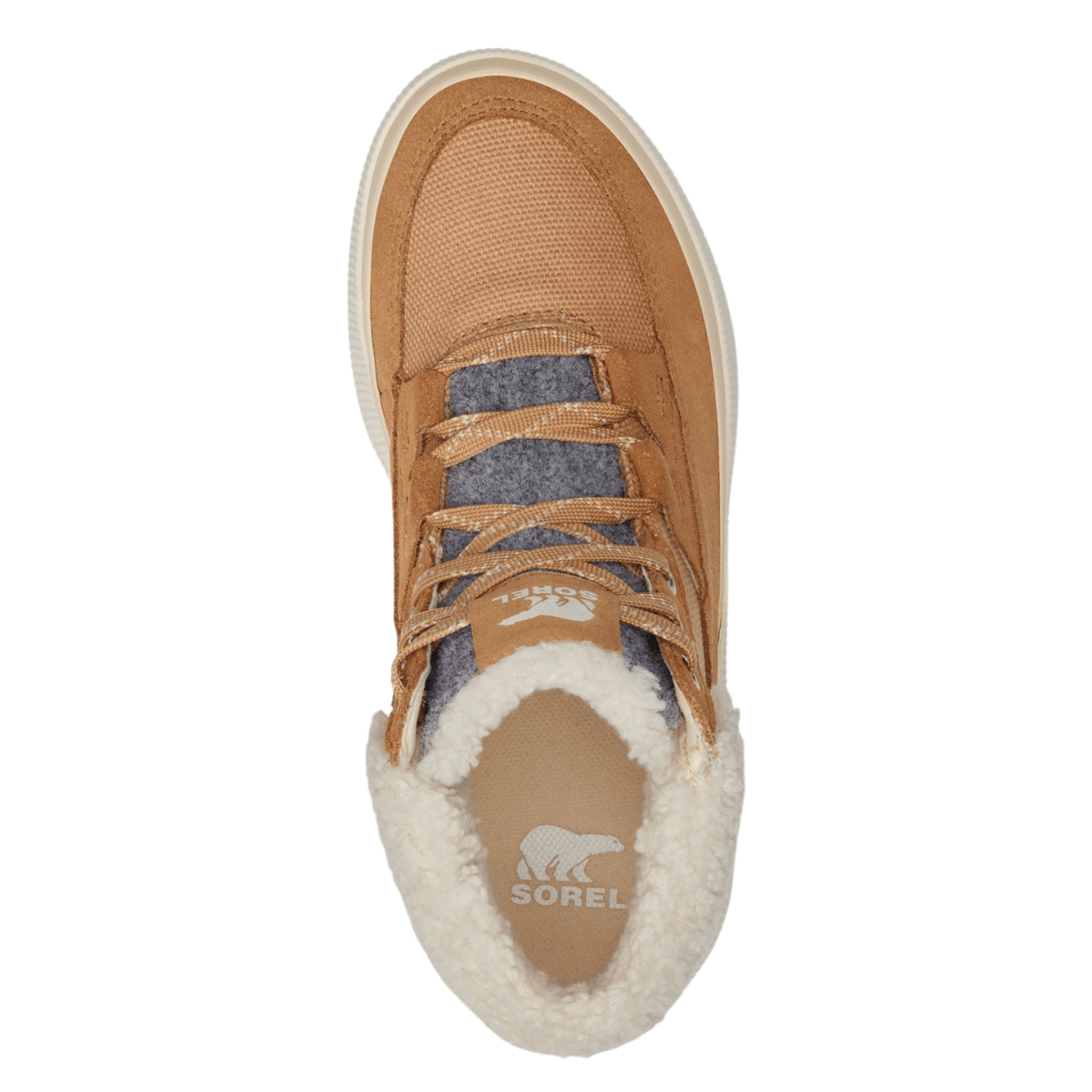 tawny buff/honey white