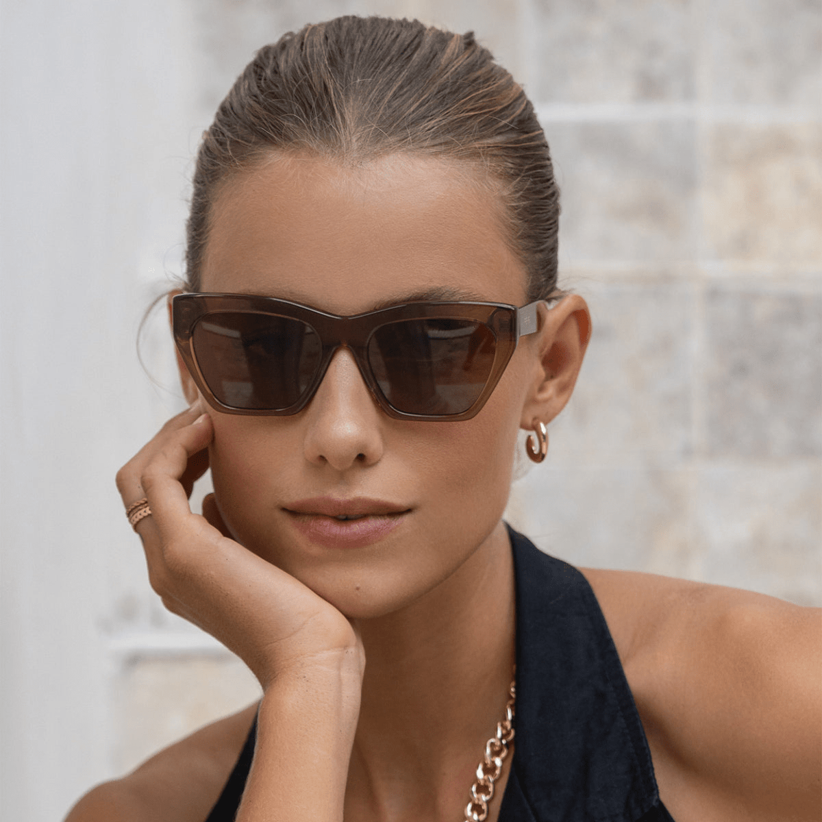 Freyrs Gia Sunglasses, brown – view 3