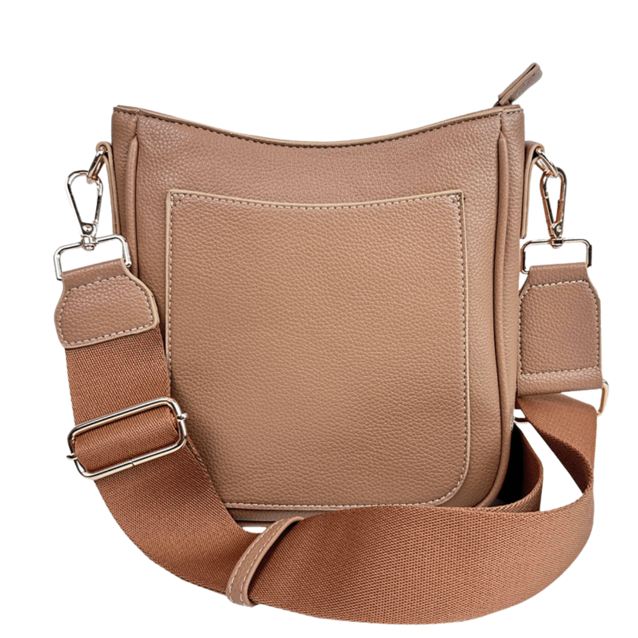 Madelyn Vegan Pebble Leather Messenger