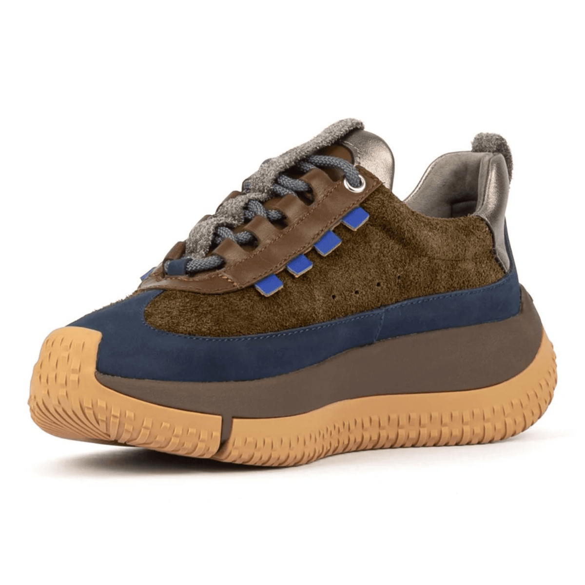 4CCCCEES Kapok Pinto Sneaker, choco – view 4