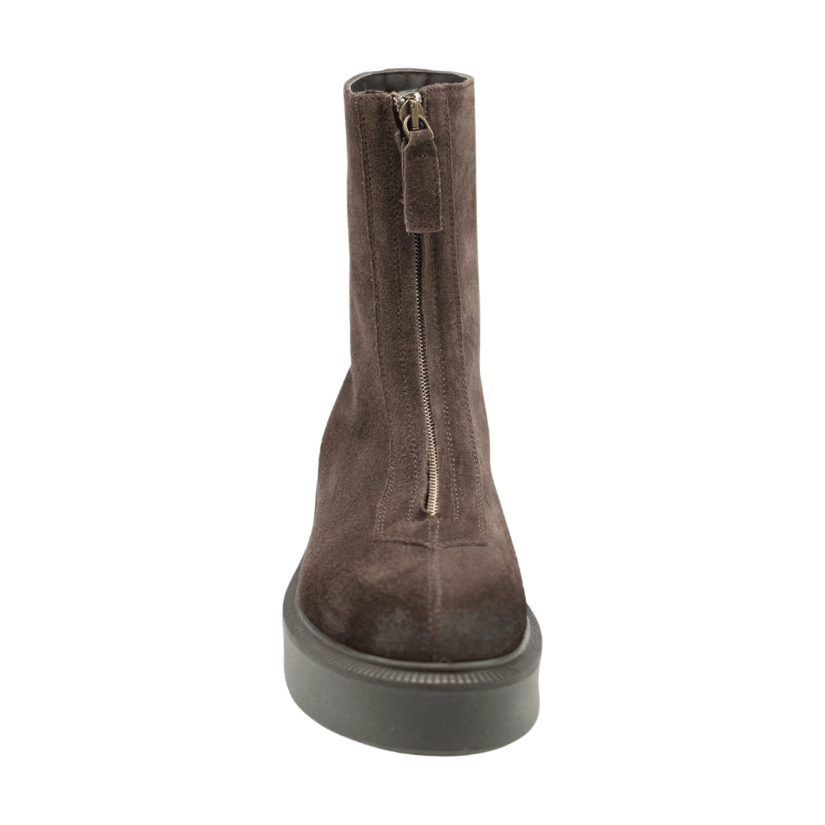 brown suede