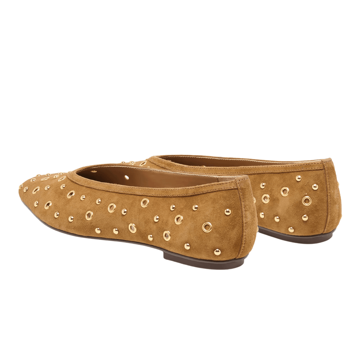 light brown suede