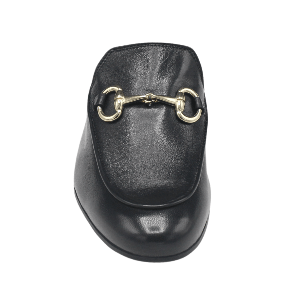 Pascucci 784 Leather Mule, Black – view 3