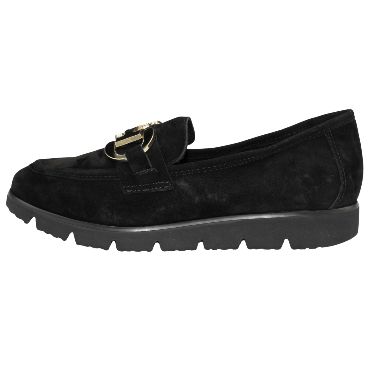 Priori Nicole Suede Loafer, black suede – view 5