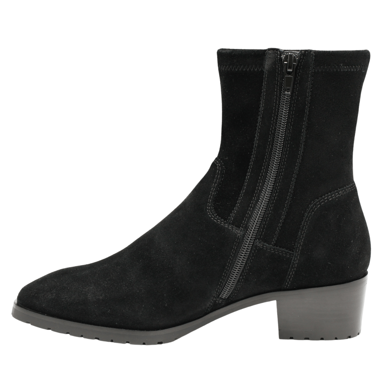 black suede