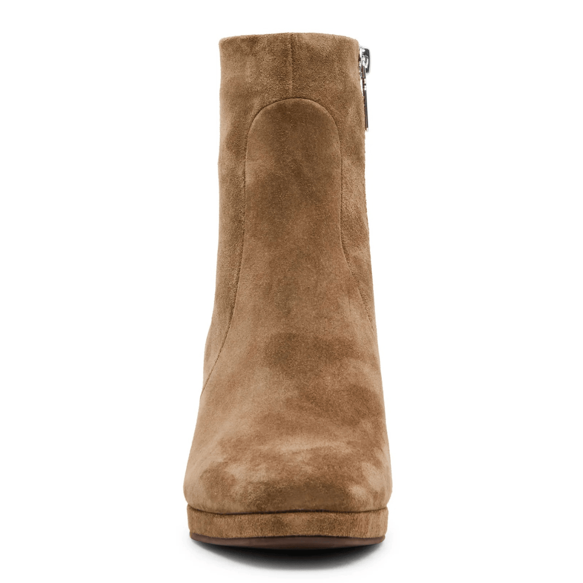 Blondo Shyna Heeled Bootie, taupe suede – view 5