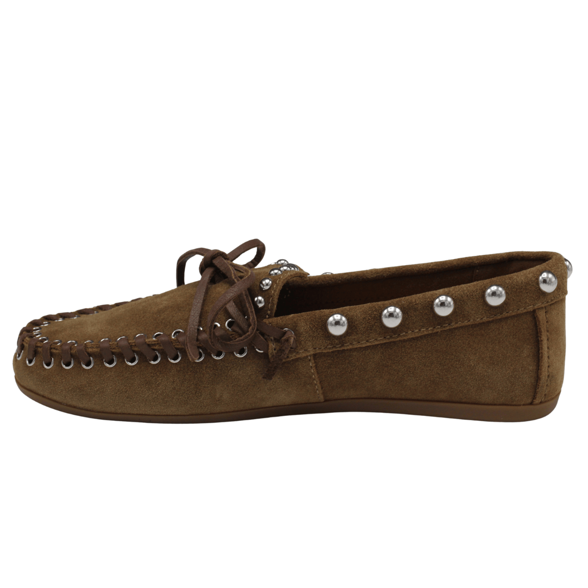 Inuovo Moccasina Suede Moccasin, sigaro – view 4