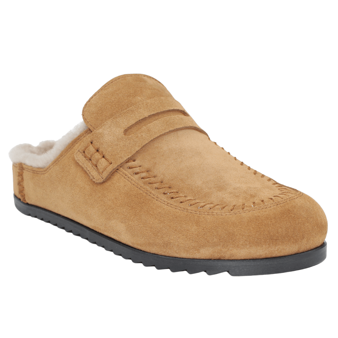 Nuyou Mona Shearling Clog, Sigaro – alternate view