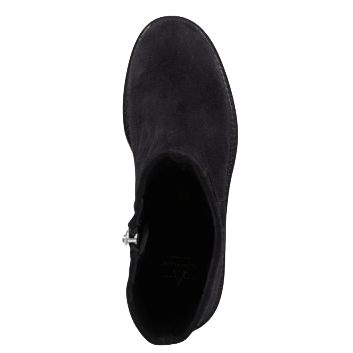 Aquatalia Maryann Ankle Boot, black suede – view 4