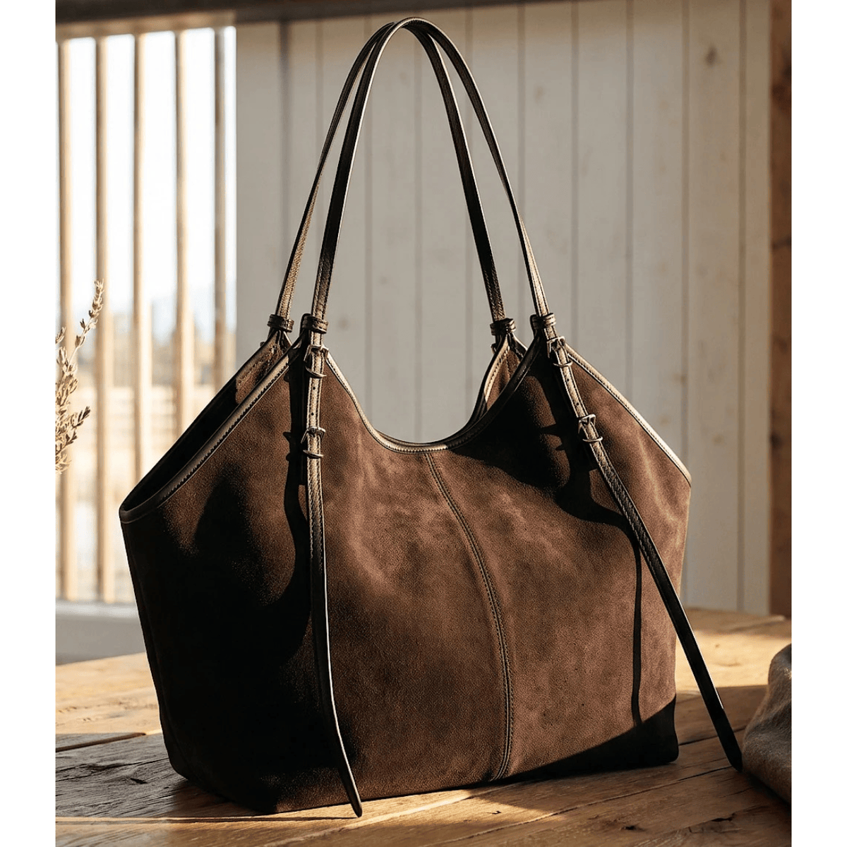 chocolate suede