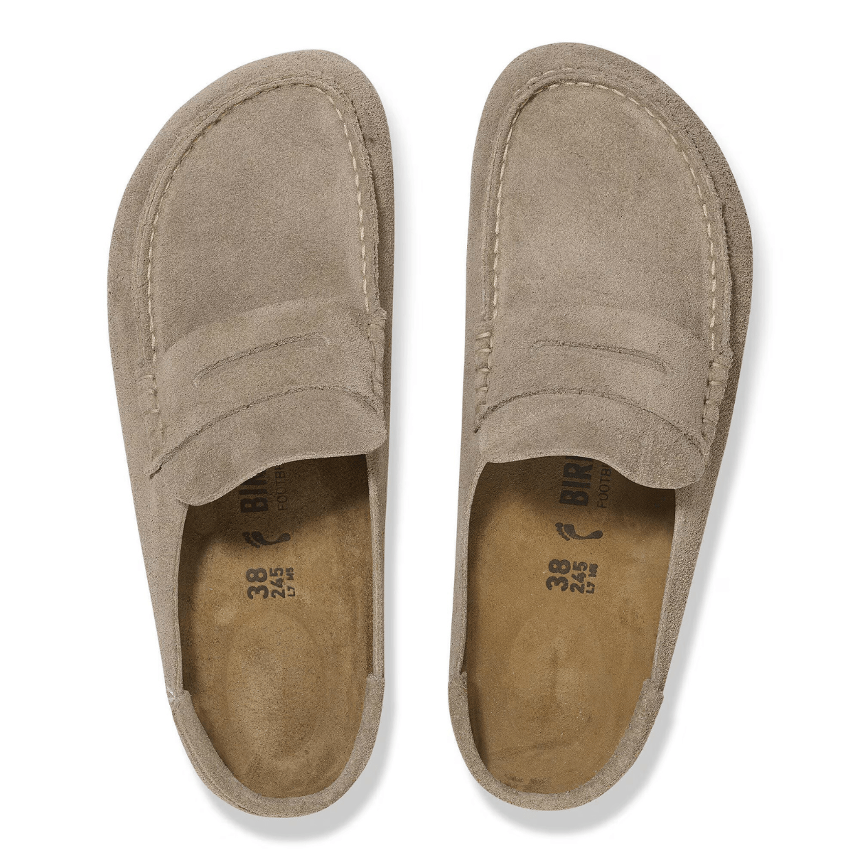 taupe suede