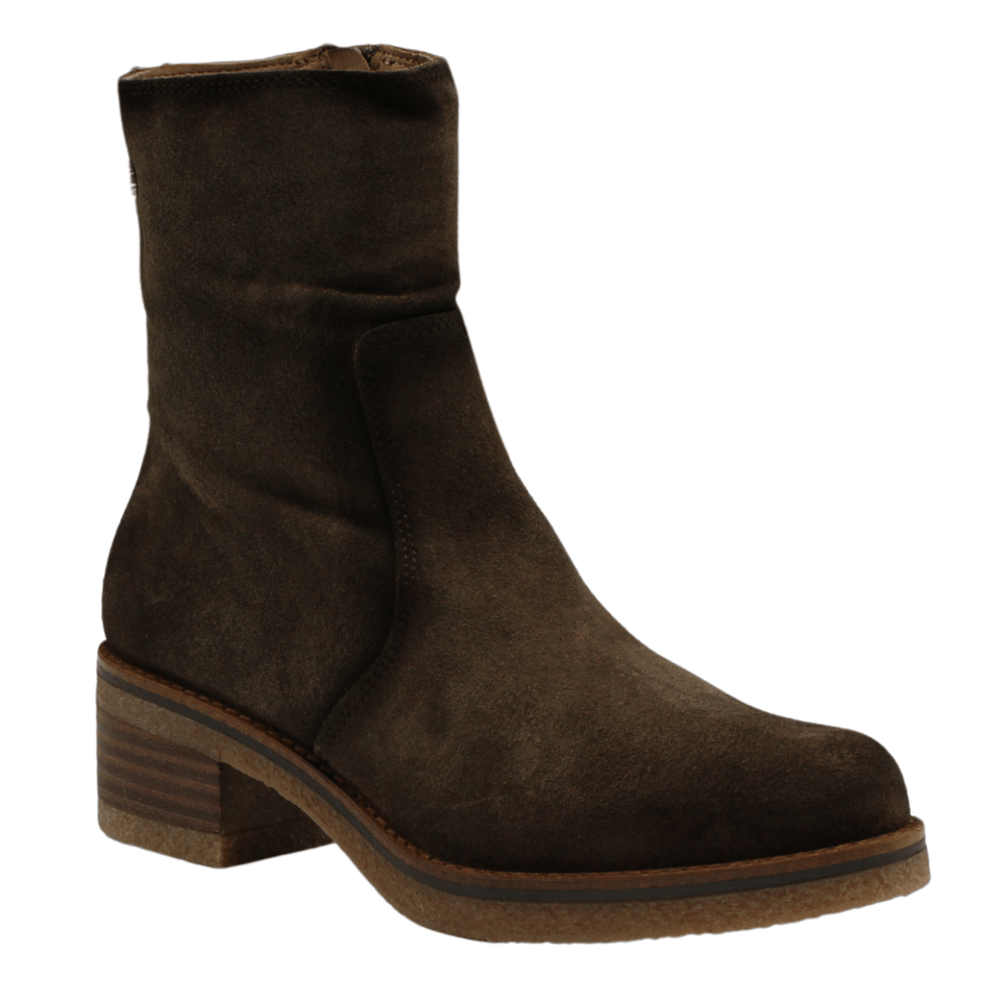 Porronet 4637 Suede Bootie, Moka Suede – alternate view