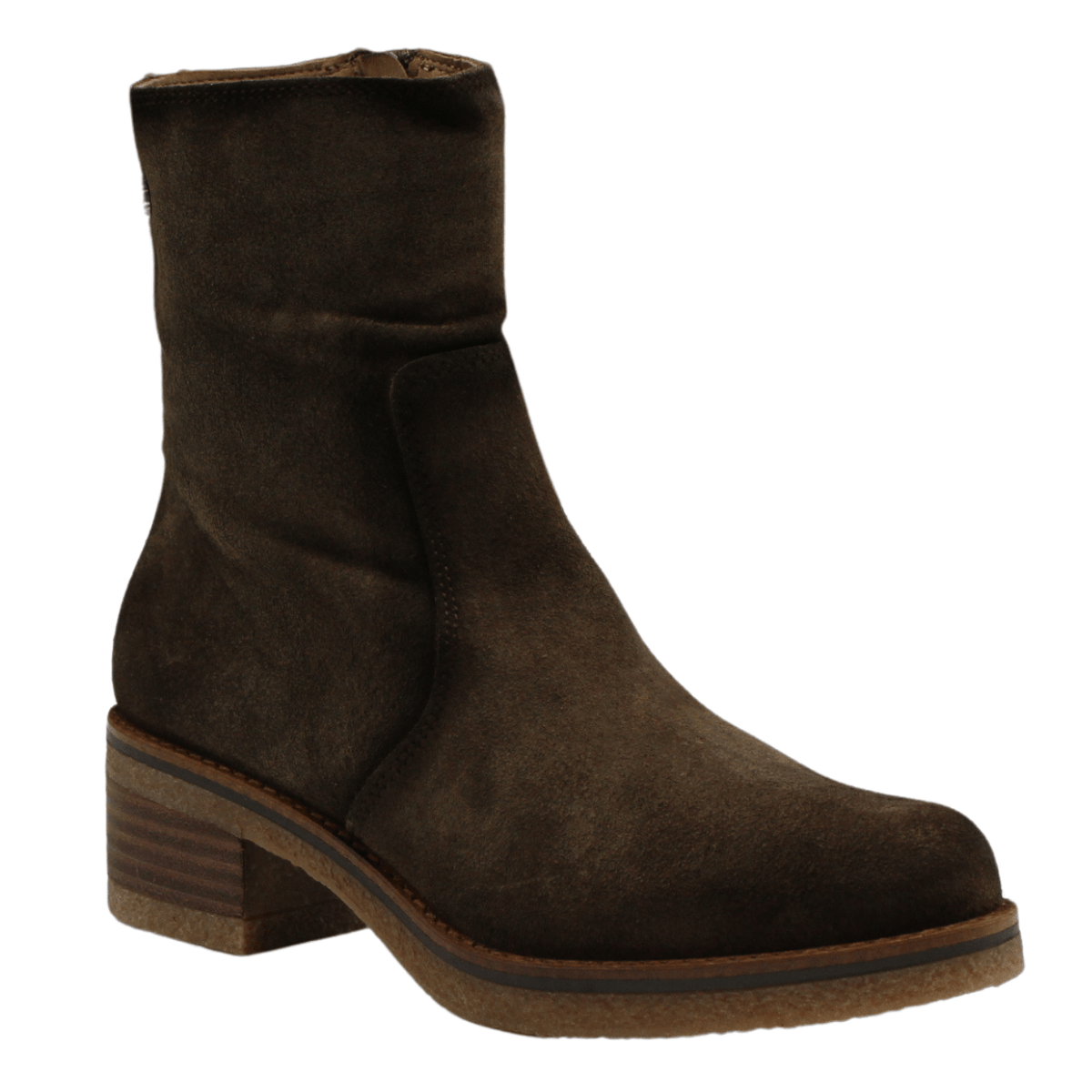 Porronet 4637 Suede Bootie, moka suede – view 4