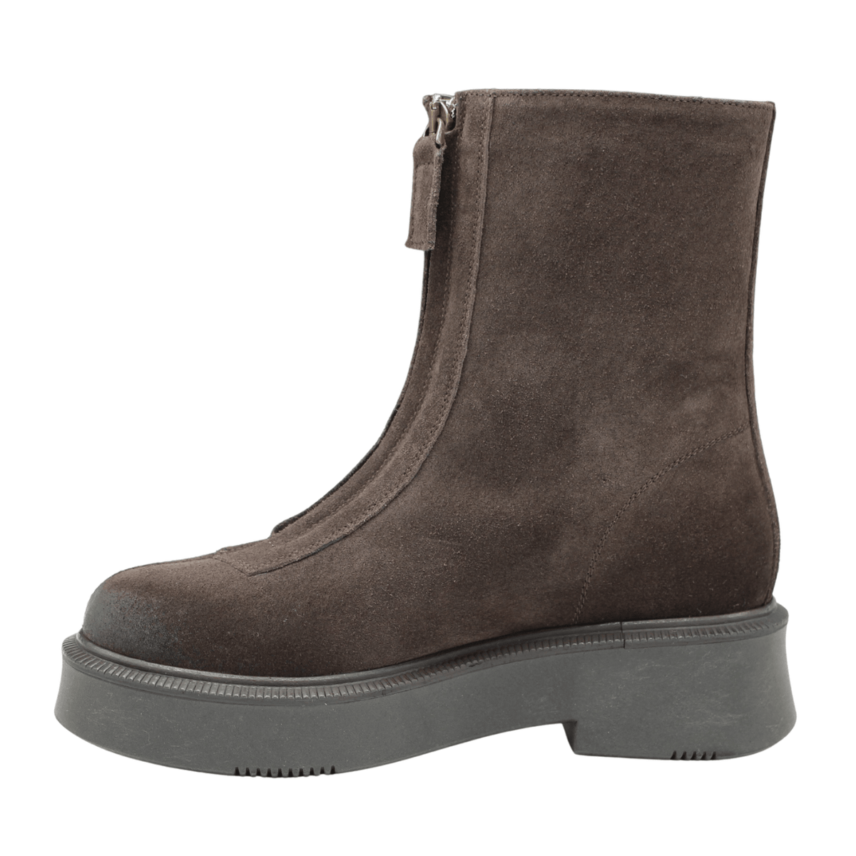 brown suede