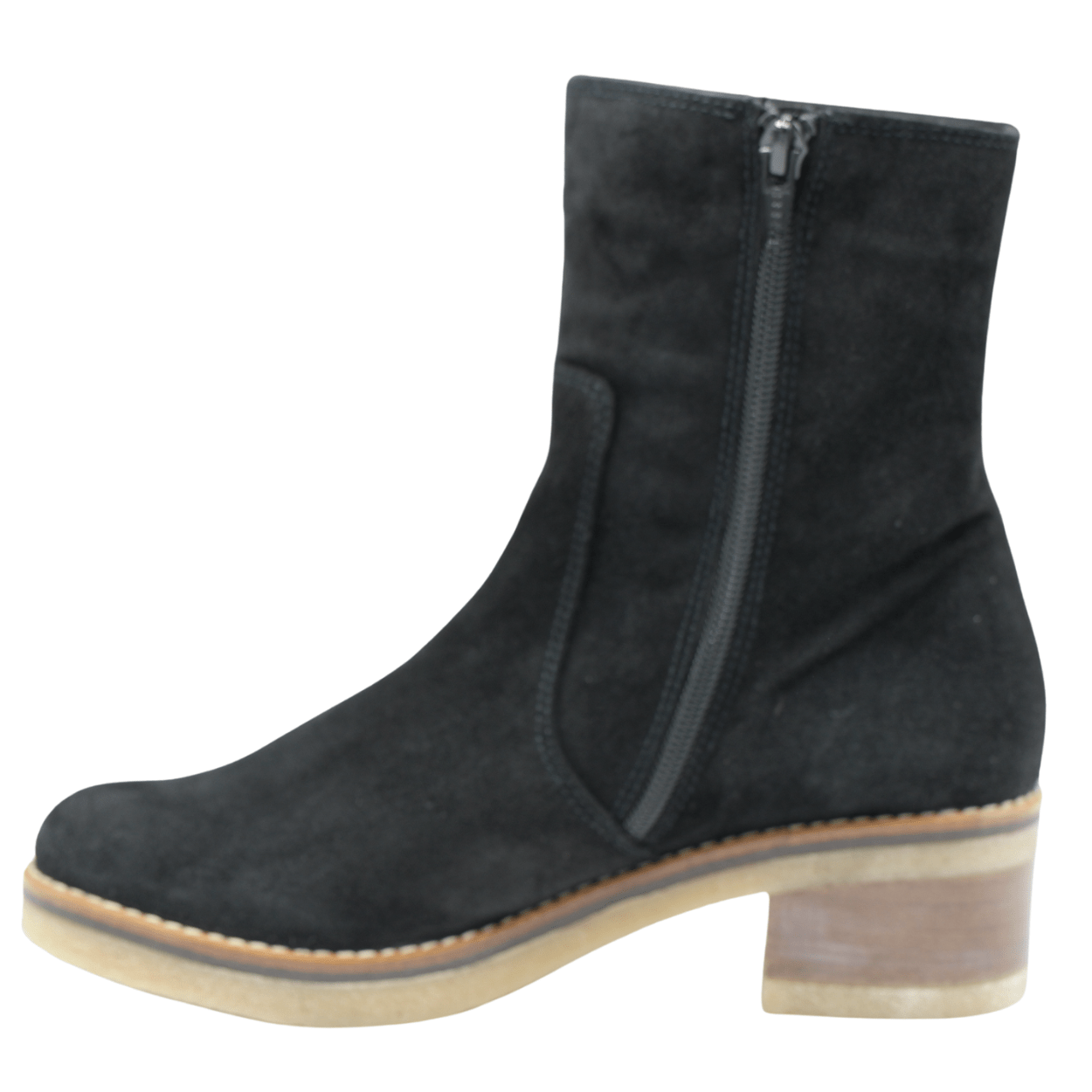 black suede