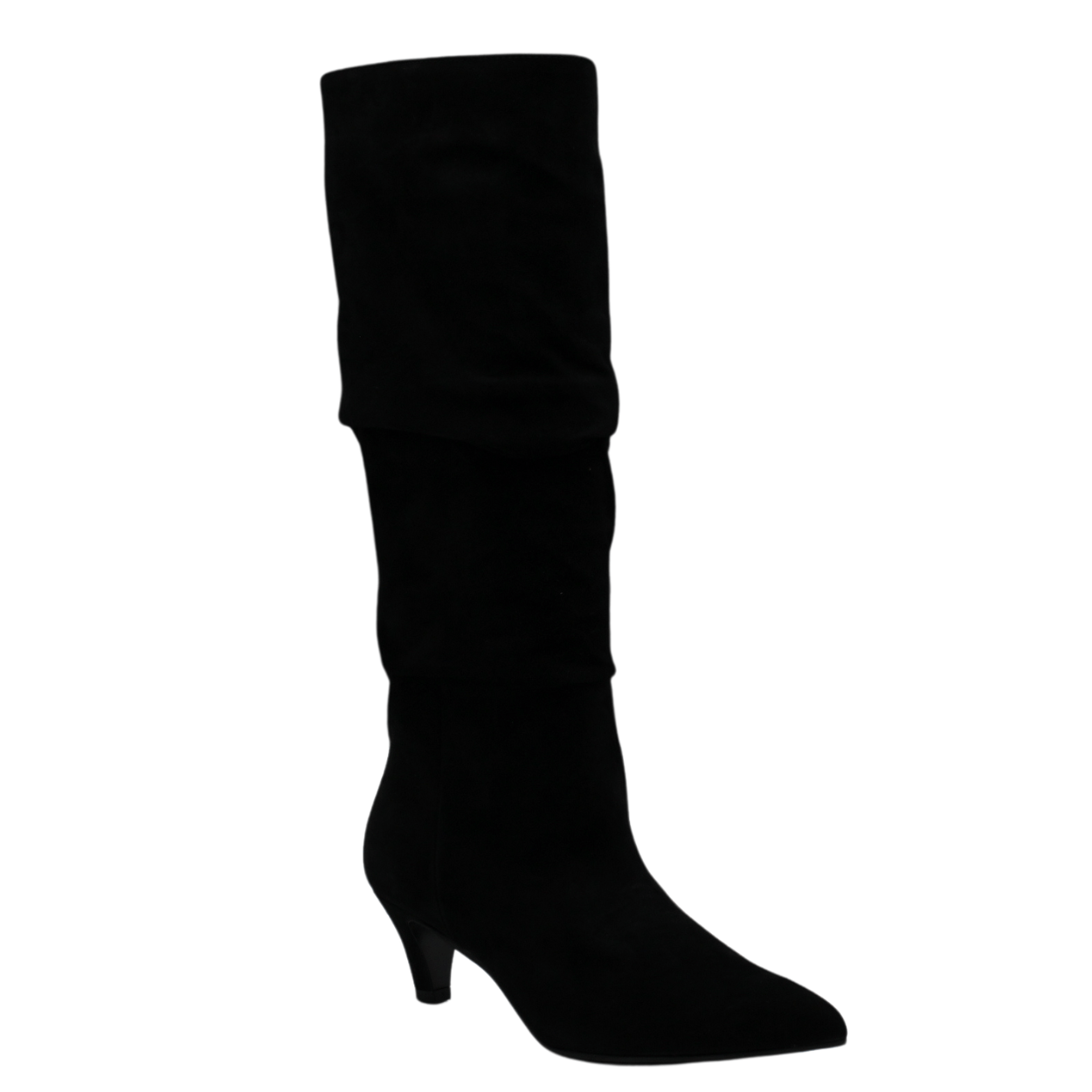 black suede