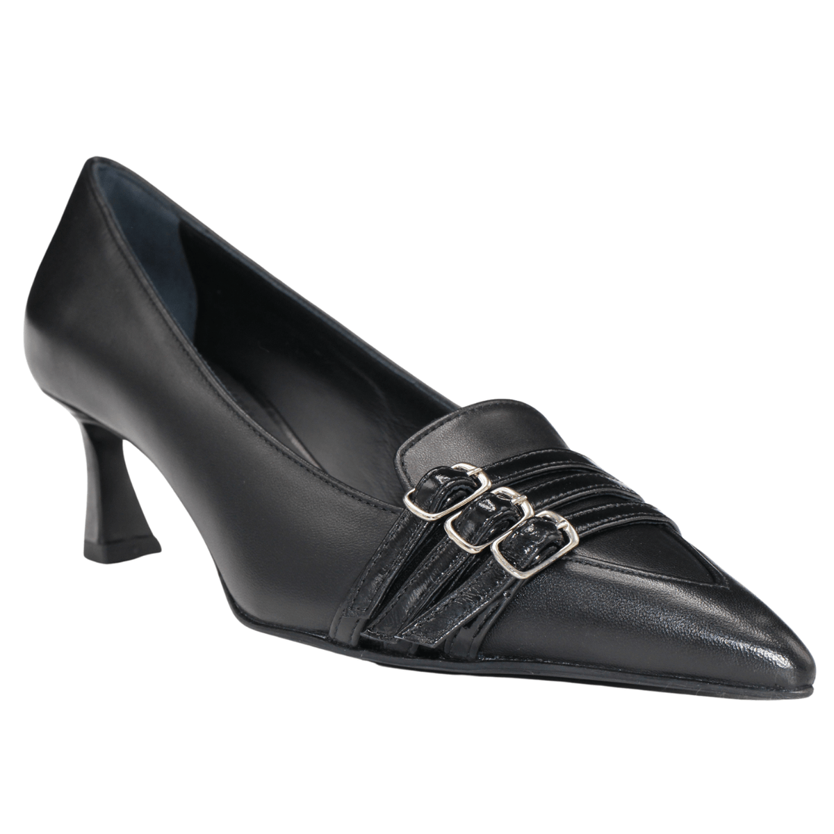 Enzo Di Martino Tatiana Pump, black nappa – view 2