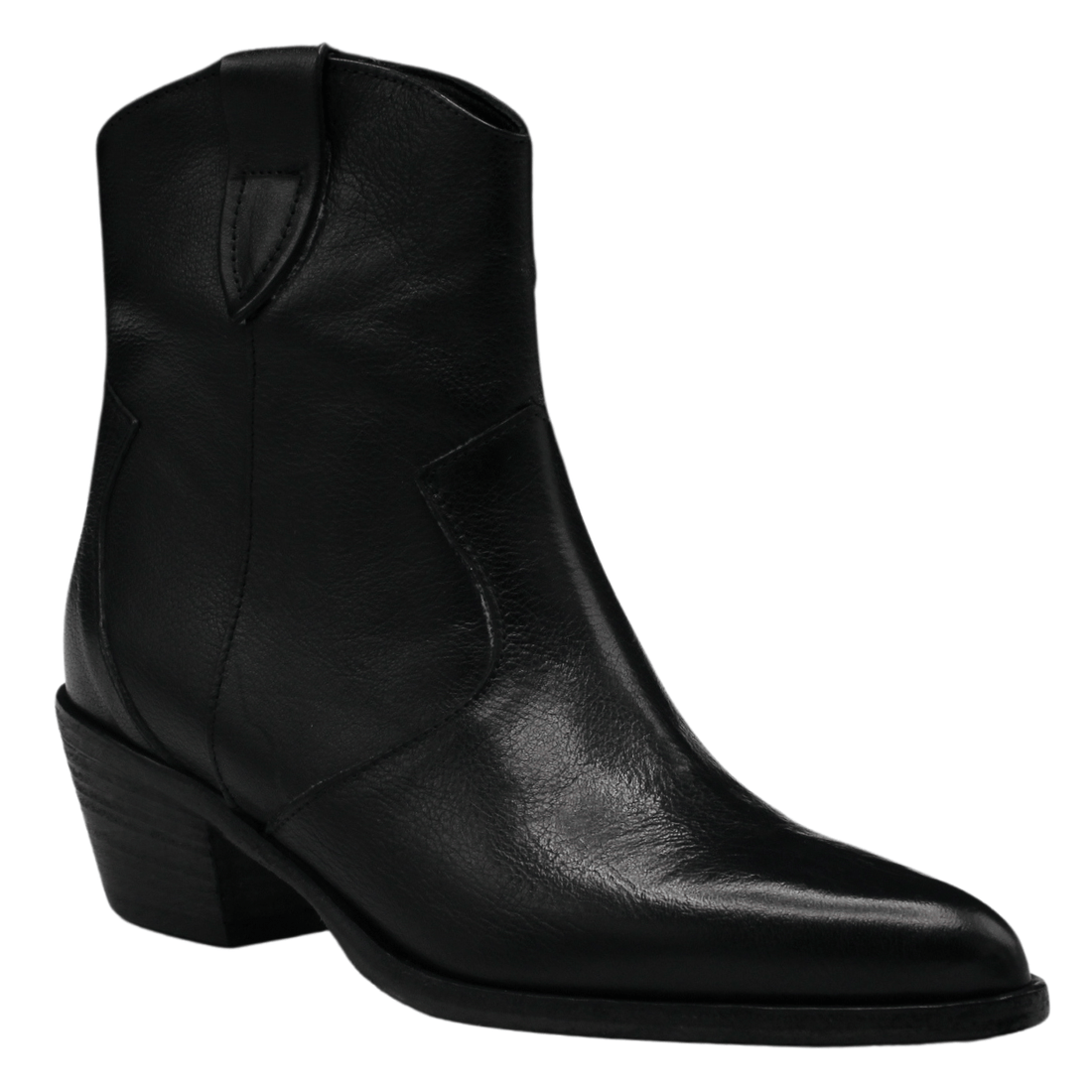 Decra DTF05 Heeled Bootie, Black – alternate view