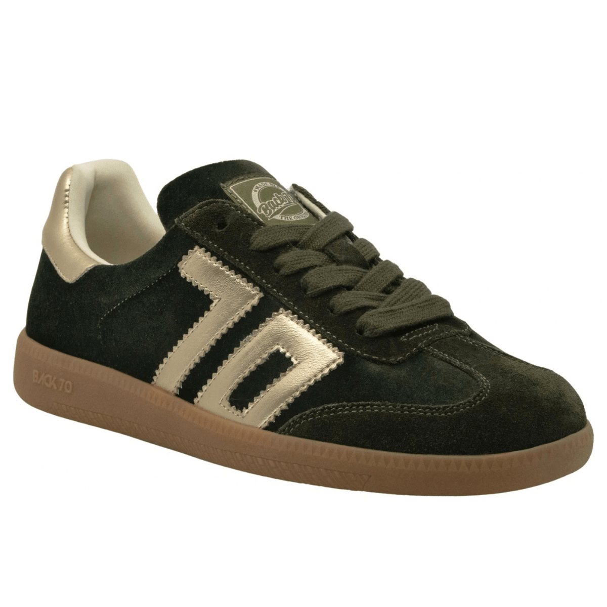 Back 70 Cloud W26 Sneaker, velvet olive gold – view 19