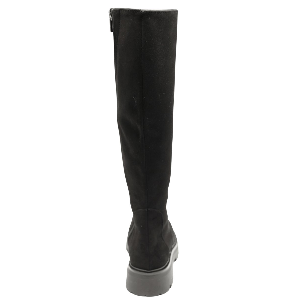 Gianluca Pisati Carlotta Flat Boot, black suede – view 6
