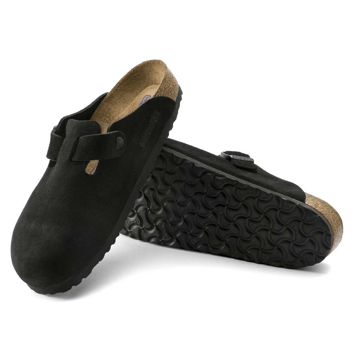 Birkenstock Boston Soft Footbed, black suede – view 9